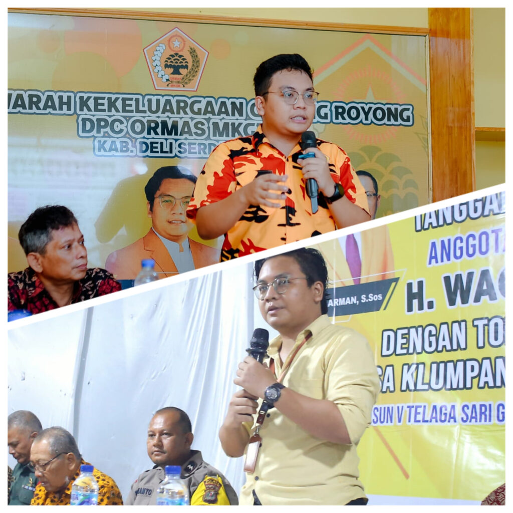 Dofoto_20250605_144134591 Foto: Gandhy Panigoro, Ketua DPC Ormas MKGR Deli Serdang