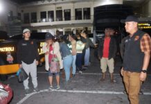 Satreskrim Polres Tanah Karo Razia Tempat Hiburan dan Penginapan, 18 Orang Diamankan Diduga Terlibat Prostitusi