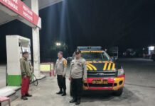 Polsek Tigapanah Gelar Patroli KRYD, Cegah Aksi Geng Motor dan Balap Liar di Jalur Kabanjahe–Merek