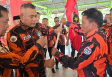 Herianto Sembiring Pimpin PP Kecamatan Kutalimbaru, Junaidi Tegaskan Perang Terhadap Narkoba di Tubuh Organisasi