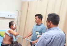 Polisi Buru Pelaku Pembacokan Penjaga Poskamling di Belawan