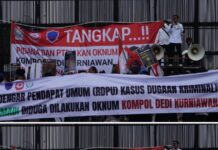 Demo di DPR dan Mabes Polri, Mahasiswa dan Masyarakat Tuntut RDPU Kasus Rahmadi