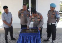 Kapolres Sergai Teken Prasasti Mushola di Polsek Sei Rampah, Tekankan Iman Personel Jadi Fondasi Pelayanan