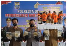 398.437 Jiwa Diselamatkan! Polresta Deli Serdang Musnahkan 89,8 Kg Sabu dan Ringkus 150 Bandar-Narkoba