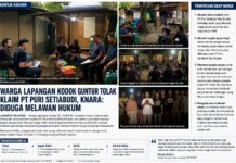 Warga Lapangan Kodok Guntur Tolak Klaim PT Puri Setiabudi, KNARA: Diduga Melawan Hukum