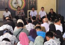 Polres Gowa Sikat Konvoi Parang Pelajar, 31 Siswa Diamankan