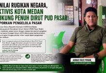 Dinilai Rugikan Negara, Aktivis Kota Medan Dukung Penuh Dirut PUD Pasar Laporkan Pengelola Pasar