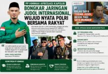 Bongkar Jaringan Judol Internasional, PP HIMMAH Apresiasi Kapolri: Wujud Nyata Polri Bersama Rakyat