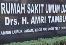 Direktur RSUD Drs H Amri Tambunan, dr Erlinda Yani Bantah Isu Pasien Ditahan Karena Tidak Mampu Bayar Biaya Berobat