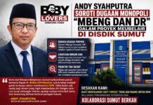Andy Syahputra Soroti Dugaan Monopoli “Mbeng dan DR” Dalam Proyek Meubelair di Disdik Sumut