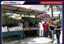 PAC PP Medan Area Tebar Kepedulian Lewat Program Jum’at Berkah di Mesjid Amal Silaturrahmi
