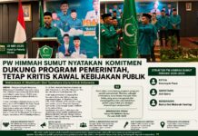 PW HIMMAH Sumut Nyatakan Komitmen Dukung Program Pemerintah, Tetap Kritis Kawal Kebijakan Publik