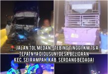 Satlantas Polres Sergai Tangani Empat Kecelakaan Lalu Lintas dalam Sehari, Tiga Korban Mengalami Luka-Luka