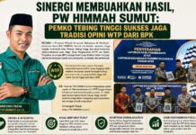 Sinergi Membuahkan Hasil, PW HIMMAH Sumut: Pemko Tebing Tinggi Sukses Jaga Tradisi Opini WTP dari BPK