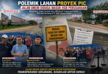 Heboh Proyek Raksasa PIC! Jalan Haji Anif Diduga Masuk HGB PT GMC, BPN Deli Serdang dan Legalitas Perizinan Disorot Publik