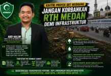 Kritik Proyek BRT Mebidang, PW HIMMAH Sumut: Jangan Korbankan RTH Medan Demi Infrastruktur