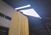 Puting Beliung Terjang STM Hilir, Rumah Wartawan Rusak