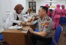 Menyambut Hari Bhayangkara ke-80 Tahun 2026, Polres Binjai Melaksanakan Bakti Kesehatan
