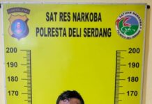 Sat Narkoba Polresta Deli Serdang Amankan Pria Diduga Simpan Sabu di Pantai Labu