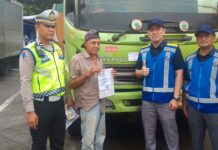Sikat Truk ODOL di Tol Medan-Tebing Tinggi, Satlantas Polres Sergai Jaring 30 Kendaraan Bermuatan Berlebih