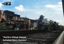 Di Pinggiran Rel, Mimpi Tetap Tumbuh di Tengah Deru Kereta