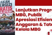 LAKSI: Program MBG Harus Tetap Berjalan, Efisiensi Anggaran dan Perbaikan Tata Kelola Wajib Dikawal Demi Masa Depan Generasi Bangsa