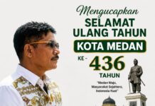 Hari Jadi Kota Medan ke-436 Harus Jadi Titik Balik, Adi Warman Lubis: Kami Siap Mendukung Program Wali Kota Medan, Namun Kami Juga Butuh Bukti, Bukan Sekadar Janji dan Retorika