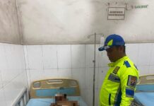 Dua Sepeda Motor Tabrakan di Sei Rampah, Dua Pengendara Luka-Luka