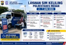 Satlantas Polrestabes Medan Hadirkan SIM Keliling di Sejumlah Mal, Warga Kini Lebih Mudah Perpanjang SIM