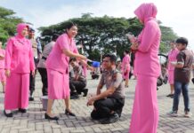 27 Personel Polres Sergai Terima Kenaikan Pangkat, Kapolres Tekankan Peningkatan Tanggung Jawab