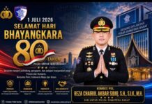 Hari Bhayangkara ke-80 Jadi Momentum Penguatan Pelayanan, Kombes Pol. H.M. Reza Chairul Akbar Sidiq Tegaskan Dirlantas Polda Sumbar Semakin Humanis