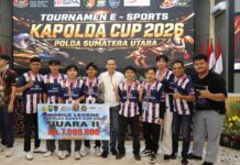 Team GAMA Polres Sergai Raih Juara II Turnamen Esport Kapolri Cup Polda Sumut