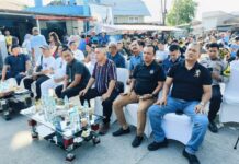 Satukan Semangat, Dandenpom I/5 Medan Nobar Piala Dunia Bersama Stakeholder