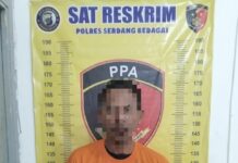 Polres Sergai Tangkap Pelaku yang Melarikan dan Setubuhi Anak di Bawah Umur