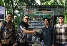 Kodam XIX Tuanku Tambusai Serahkan 10 Sepeda kepada Mahasiswa UNRI Sambut HUT ke-1