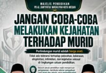 Majelis Pendidikan Al Washliyah Medan: Jangan Coba-Coba Melakukan Kejahatan terhadap Murid