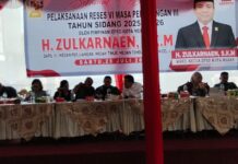 Wakil Ketua DPRD Kota Medan H. Zulkarnain Gelar Reses, Tampung Aspirasi Masyarakat Dapil III