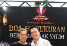 Ratusan Anak Yatim Panjatkan Doa dan Shalawat Warnai HUT ke-39 Ferdy Sanjaya Sembiring