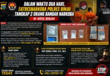 Dalam Waktu Dua Hari, Satresnarkoba Polres Binjai Tangkap 2 Orang Bandar Narkoba di Kota Binjai