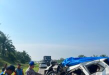 Kecelakaan Maut di Tol Medan–Tebing Tinggi, Avanza Tabrak Belakang Truk Fuso, Satu Orang Meninggal Dunia