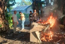 Sat Narkoba Polres Sergai Gerebek dan Musnahkan Lapak Narkoba di Dusun Berkah, Warga Beri Apresiasi