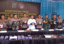Polrestabes Medan Musnahkan Barang Bukti Narkotika dan Barang Ilegal