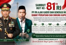 Sambut HUT ke- 81 RI, PP IPA Ajak Kader dan Generasi Muda Rawat Persatuan serta Dukung Kapolri