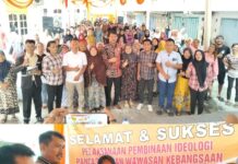 Wasbang di Gang Mantri, Eko Afrianta Sitepu Tegaskan Pancasila Perekat Bangsa dan Siap Perjuangkan Aspirasi Warga