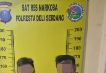 Simpan Shabu di Kantong Celana, 2 Warga Sergai Ditangkap Sat Narkoba Polresta Deli Serdang
