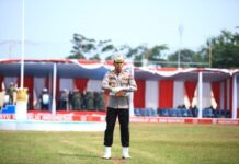 Dirlantas Polda Sumbar Calon Komandan Upacara HUT ke 81 RI di Istana