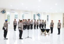 Sertijab Kasat Reskrim Polres Sergai, Kapolres Tekankan Inovasi dan Soliditas