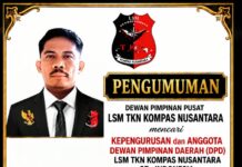 DPP LSM TKN Kompas Nusantara Buka Kesempatan Bergabung, Rekrut Pengurus dan Anggota DPD Se-Indonesia