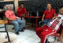 Koko Akuang Menghadiri Peringatan HUT ke-81 RI yang Digelar TKN Kompas Nusantara
