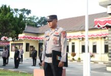 Polres Sergai Gelar Upacara Peringatan HUT Ke-81 Kemerdekaan RI